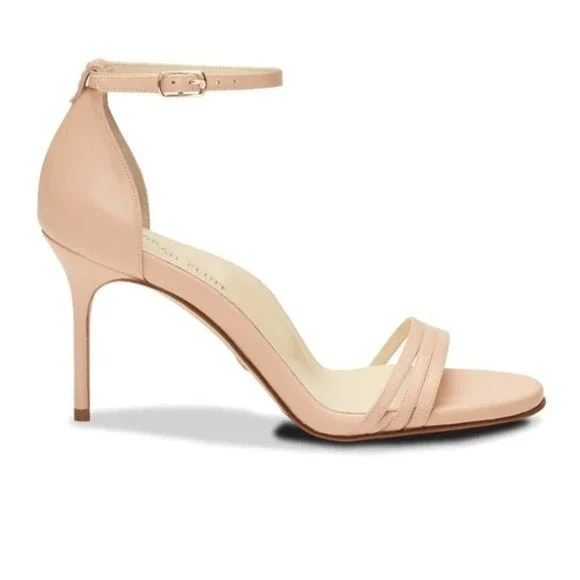 Sarah Flint Perfect Sandals 85mm Size 40 Blush Nappa NIB NEW